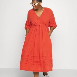 Madewell Orange Dress